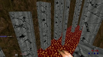 JumpMaze MAP34 "Junglefalls" in 1:06