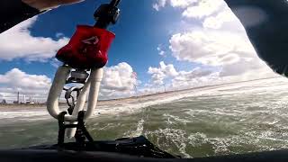 GoPro 11 -  11M jump - Duotone Rebel 2022 & Reedin V2 9M- Wijk aan Zee - Falco Jochum Kitesurfen