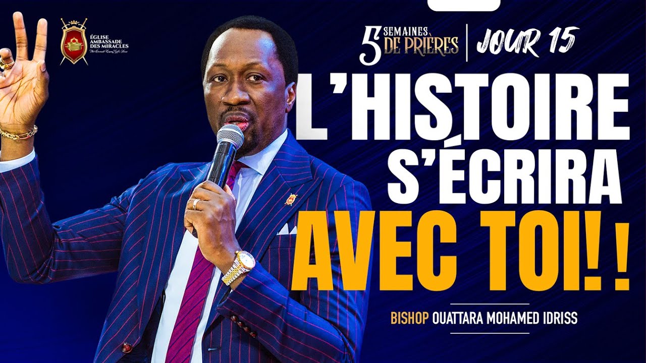 RADAH (PRIÈRES INTENSES DE DÉLIVRANCE)-BISHOP OUATTARA MOHAMED IDRISS( VENDREDI 26 SEPTEMBRE 2025 )
