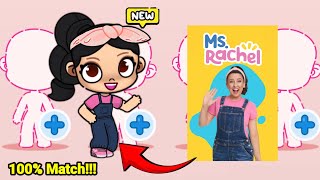 HOW TO MAKE Ms.Rachel Characters In Pazu Avatar world - Easy Tutorial