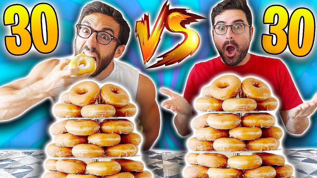MURRY vs GIAMPYTEK vs 30 CIAMBELLE! Chi ne mangia di più?!