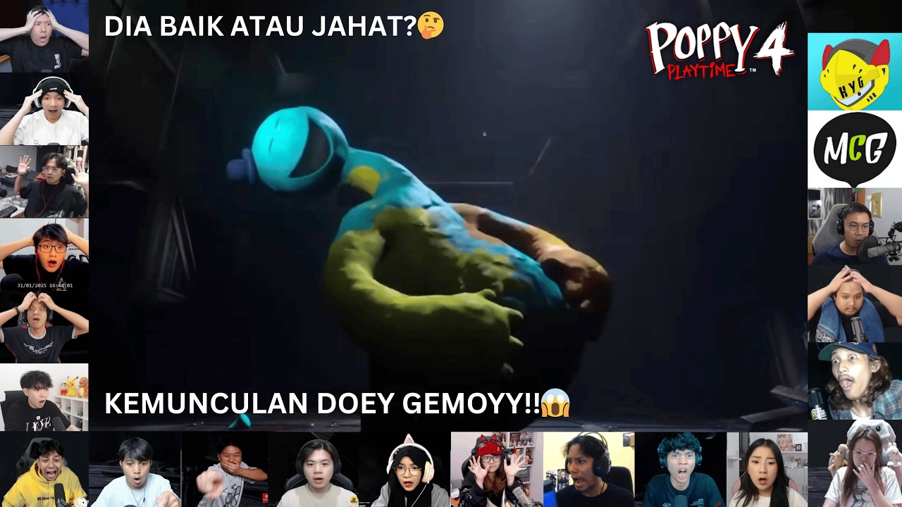 KEMUNCULAN DOEY😱 I DIA BAIK ATAU JAHAT??🤔 I POPPY PLAYTIME CHAPTER 4