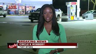 Deputies search for knife wielding man who robbed Circle K