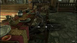 Meeting Athis for the First Time | Skyrim Adventure