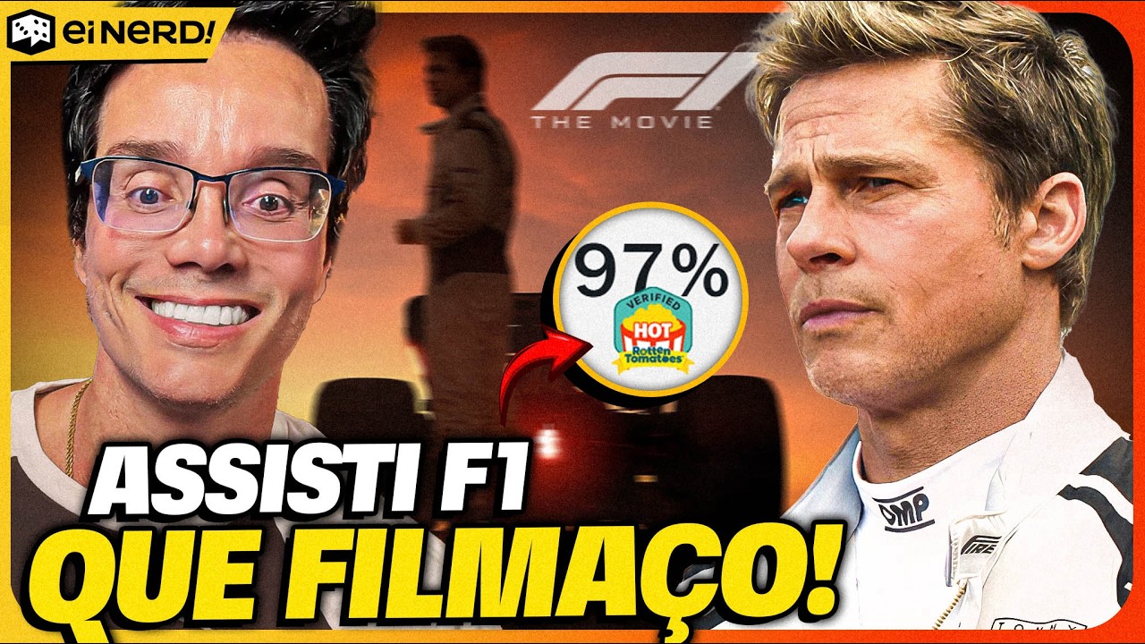 ASSISTI F1, O FILME! VALE A PENA? MINHA SINCERA OPINIÃO [SEM SPOILERS]