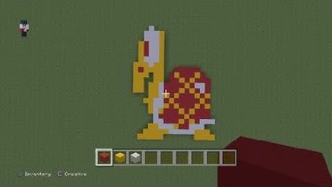 Minecraft - Red Koopa Troopa - How to Build - Lukeworld