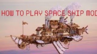 HOW TO PLAY SPACE SHIP MOD IN MINECRAFT PE (MCPE) screenshot 3