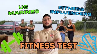 Marines vs Fitness Influencers Fitness Test | DB6__yt Twitch Clip