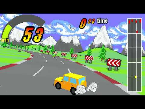 Indie Racing Games Phaser Driving PC gameplay Itch IO