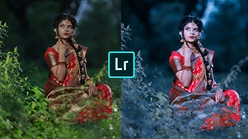 Moody Blue Effect Photo Editing In Lightroom | Lightroom editing | Lightroom mobile tutorial ,