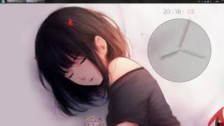 Sleeping Anime Girl // Wallpaper Engine