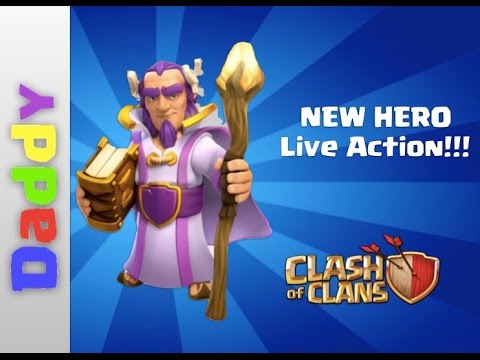 Clash Of Clans | NEW HERO!!! The Grand Warden - Live action