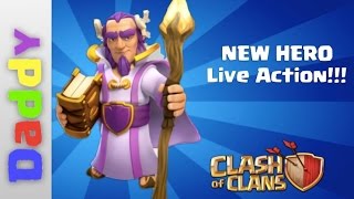 Clash Of Clans  | NEW HERO!!! The Grand Warden - Live action