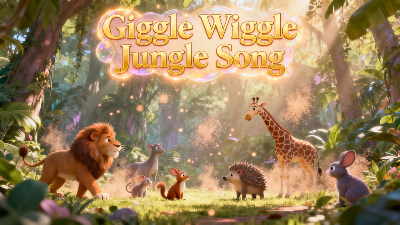 Giggle Wiggle Jungle 🌴🐒 | Silly Animal Dance Party | Happy Milo Milo