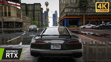 Experience GTA 6 Graphics in GTA 5 with Free Ultra Real Life 4K Graphics Mods on RTX 3050