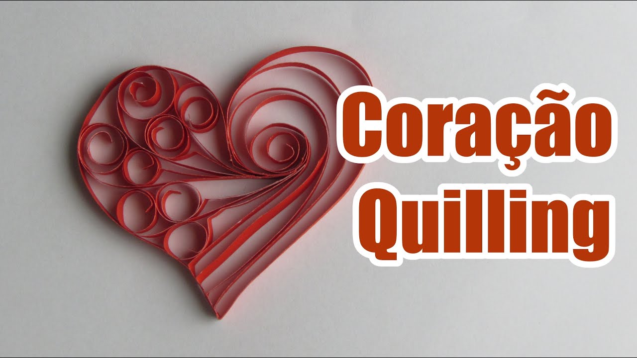 Coração de Quilling