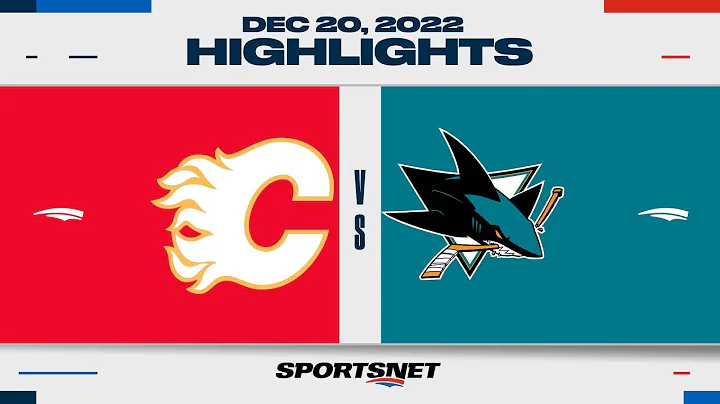 NHL Highlights | Flames vs. Sharks - December 20, 2022