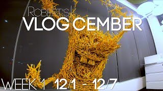 WORKING AT NICKELODEON, HOLIDAY RAIN | Vlogcember Wk. 1 | Robert’s Vlog #40