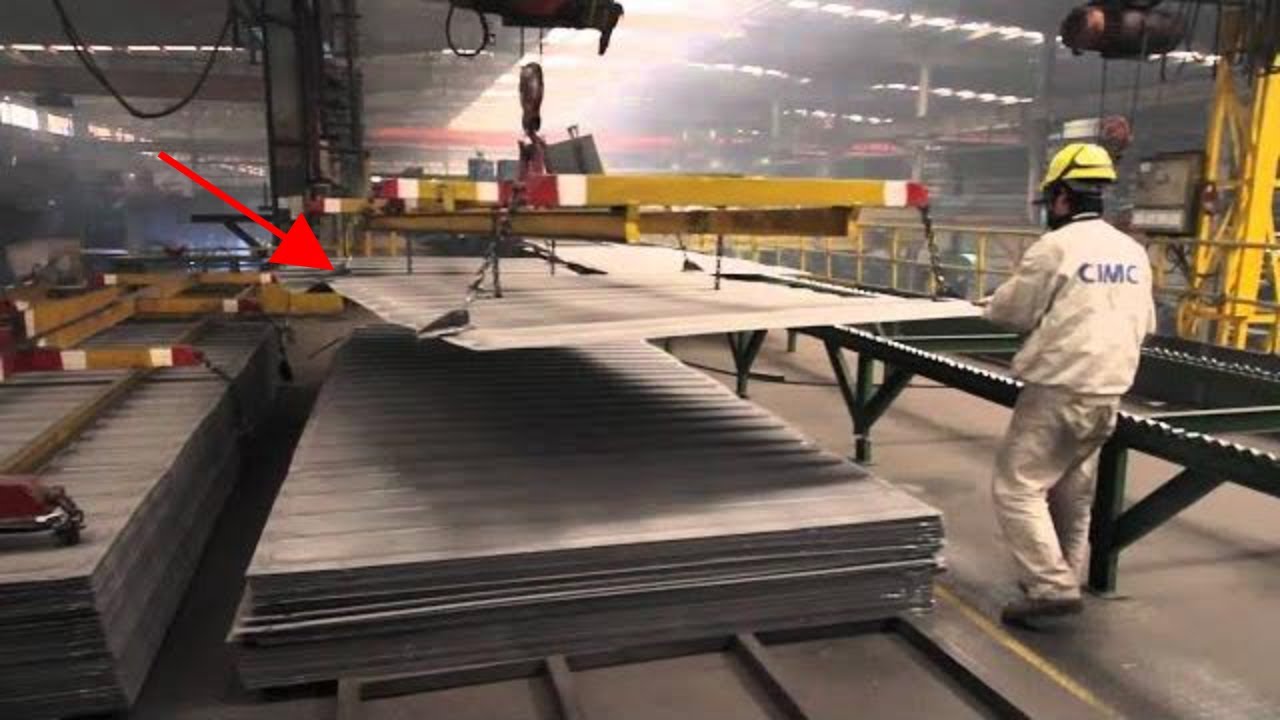 🔥MUST WATCH🔥 How Shipping Containers Are Made? Worlds Amazing Modern ...