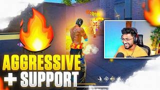 BEST SUPPORTER MUNNA BHAI AGREESIVE GAMEPLAY 🔥 - Free Fire Telugu - MBG ARMY screenshot 5