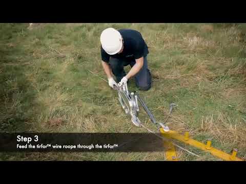 How to Use a Tirfor Winch