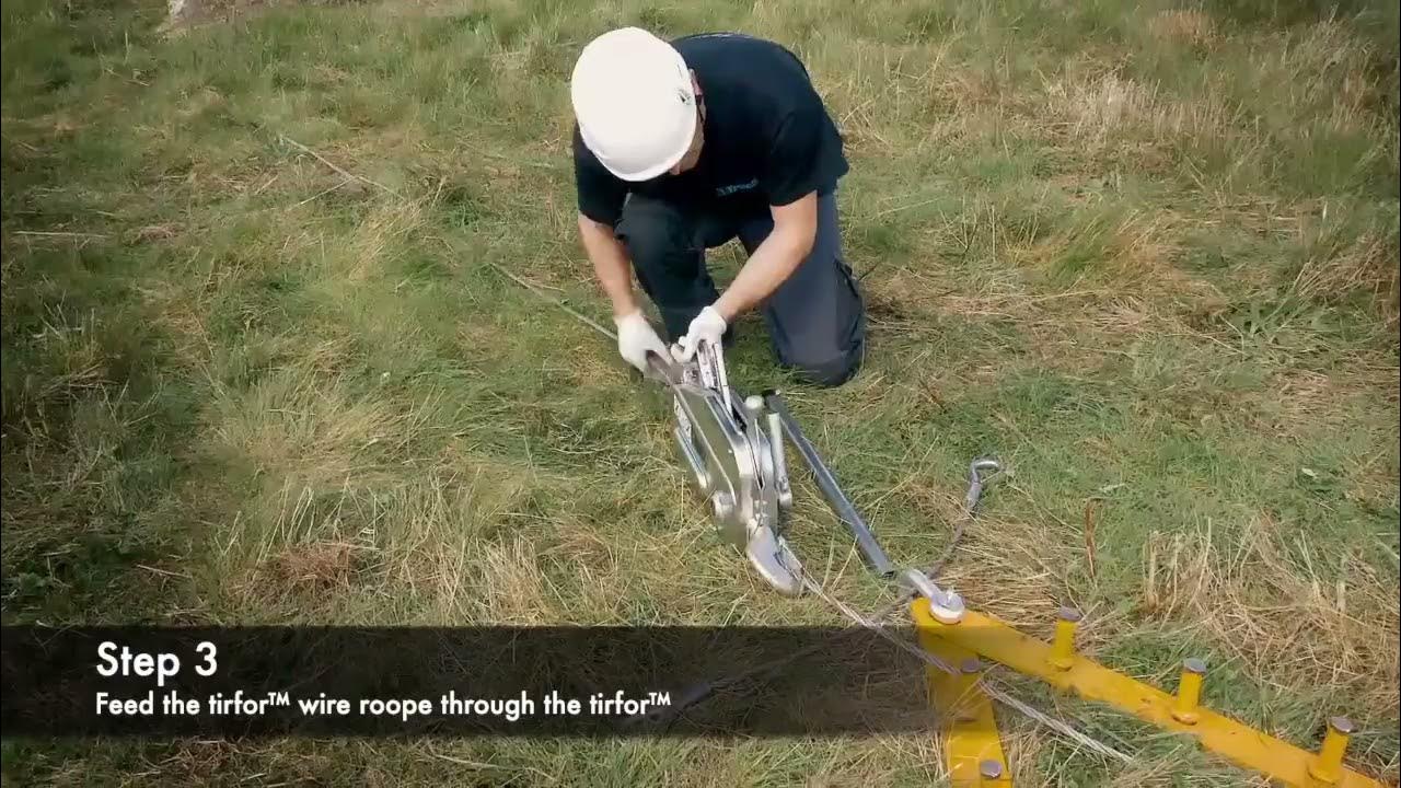 How to Use a Tirfor Winch YouTube