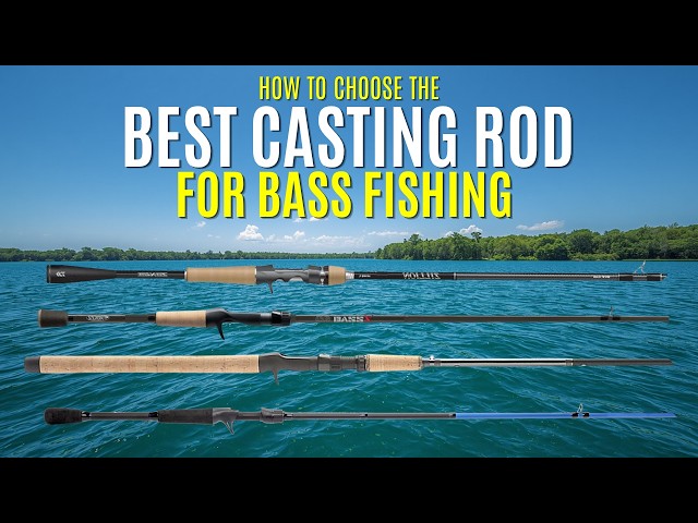 best baitcaster rod power for bass Elite Casting & Reel Combo | Premium Freshwater an essential piece for any angler Fishing Rod Action, Power and