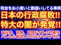 日本の行政腐敗が闇すぎた‼︎政治家、官僚、民間がグルの可能性⁉︎