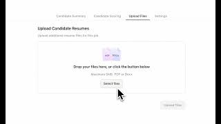 New Feature - Upload More Resumes For Existing AI Screening - Litespace