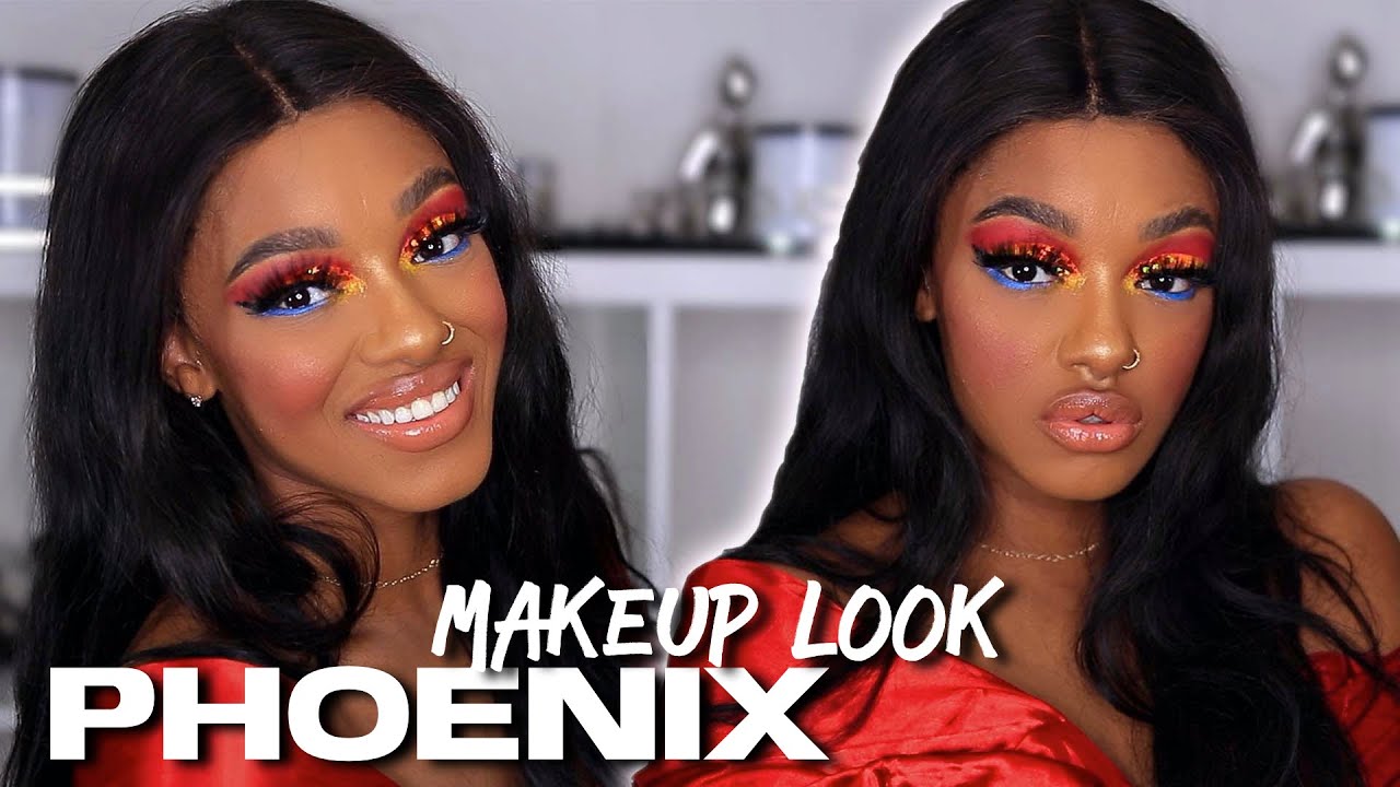 Colorful Cut Crease Makeup Tutorial | How To Use Chunky Glitter | Dramatic Glam