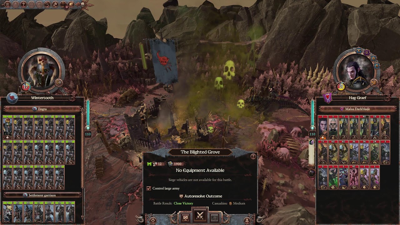 TWWH3 Grimhammer Throgg Norsca Total Domination campaign attempt stream 6 Apr 28 2026