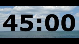 45 Minute Silent Timer