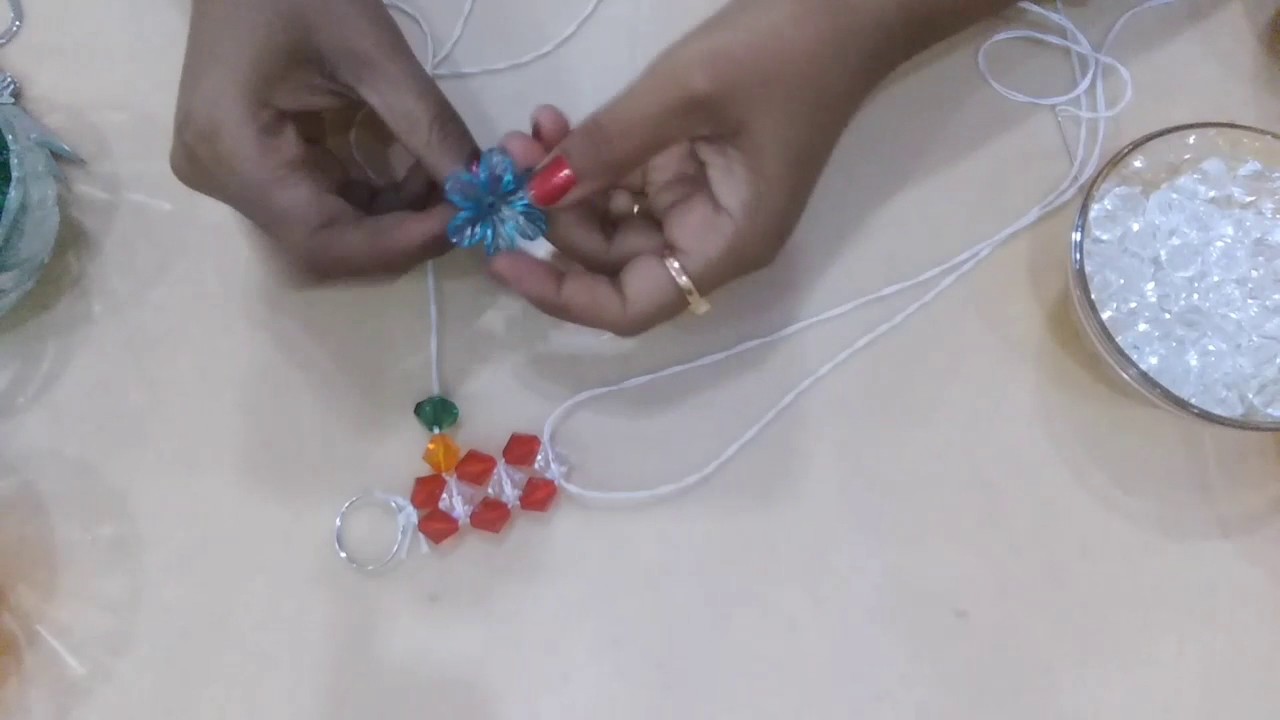 Crystal toran making