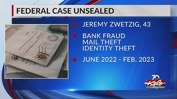 Man accused of stealing checks from mail