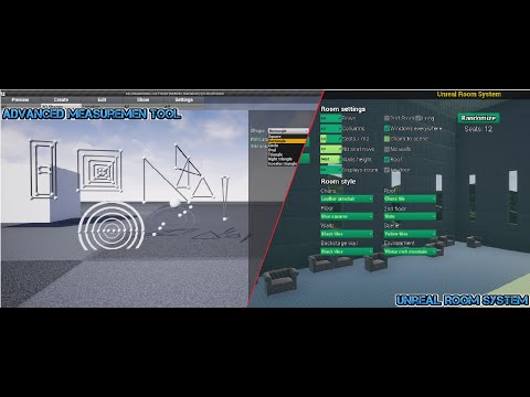 Take a Peek #2 - Measurement tool and Unreal Room System