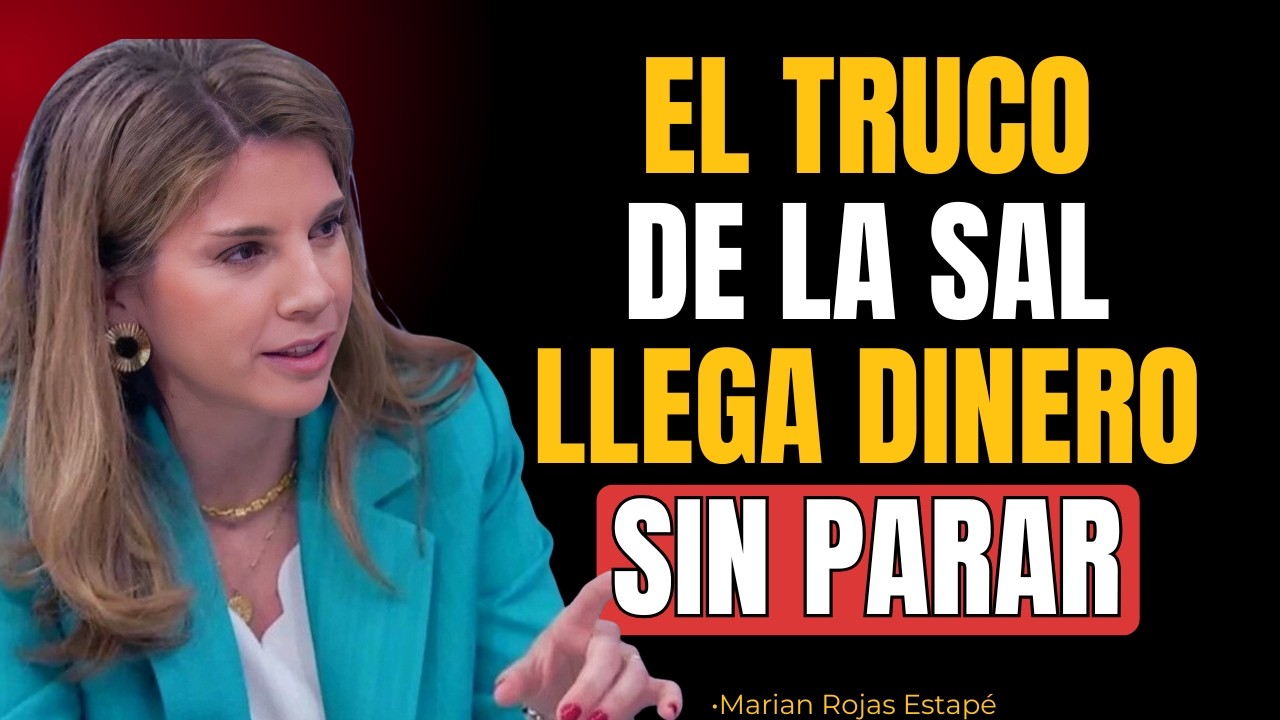 SECRETO: El FRASCO de SAL en Este Lugar Abre la Puerta de la Prosperidad | Marian Rojas Estapé
