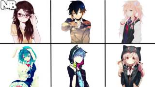 //Nightcore// Looked Away //Megamix// (Switching Vocals) Mashup (Lyrics)