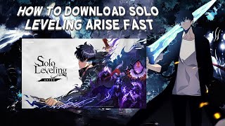 Cara Download Solo Leveling Arise Cepat (Android, IOS, PC) | Tutorial (2024)