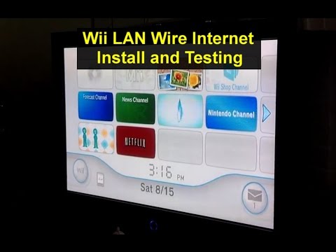 Wii LAN wired network adapter installation and review. - VOTD