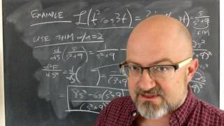 Convolution Theorem / "t-power" Theorem for Laplace Transforms