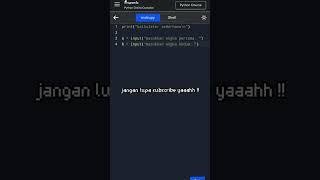 membuat kalkulator sederhana #short #shorts #shortvideo membuat kalkulator sederhana #short #shorts #shortvideo