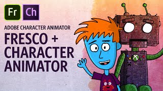 Adobe Fresco + Character Animator Workflow (Adobe Character Animator Tutorial) screenshot 4