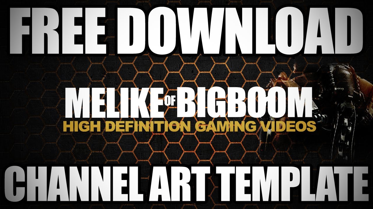 CoD Advanced Warfare: Channel Art Free Template - YouTube