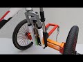 Reuse Damaged Bike To Build An Electric Bike-Cart For My Family