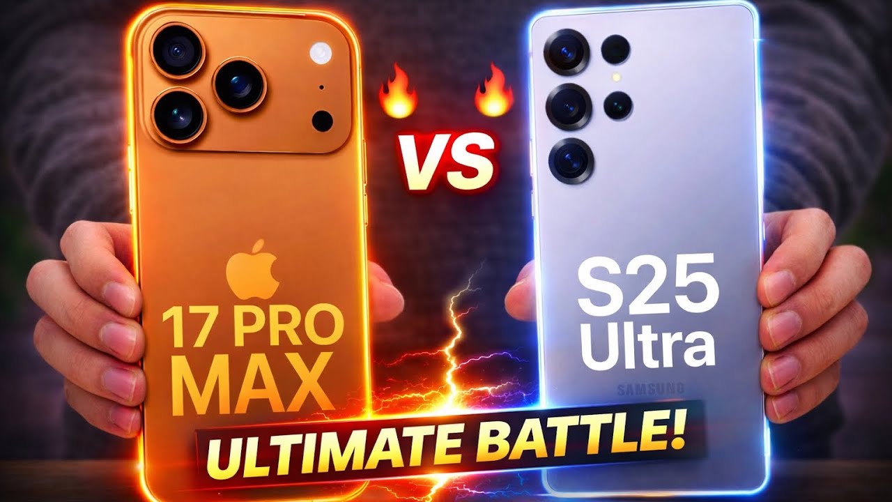 S25 Ultra vs iPhone 17 Pro Max – Don’t Buy Before Watching!😱