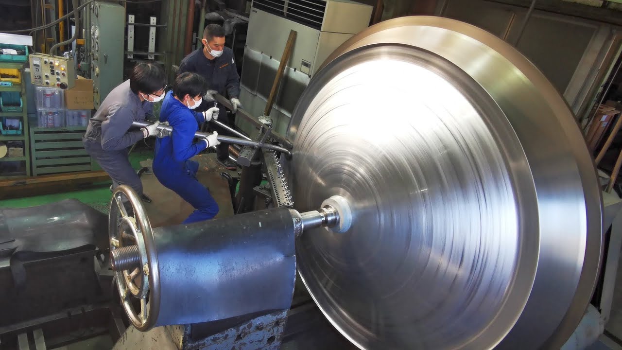 町工場の宇宙アンテナ製造,巨大な金属加工,BigMetal Work,Spinning