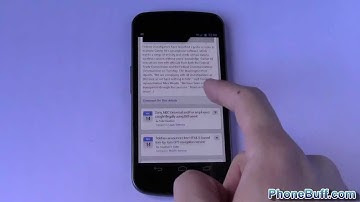 How To Close An App On Android (Ice Cream Sandwich)
