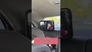 Finally, a way to stop guessing if your baby is sleeping or plotting mischief in the backseat!