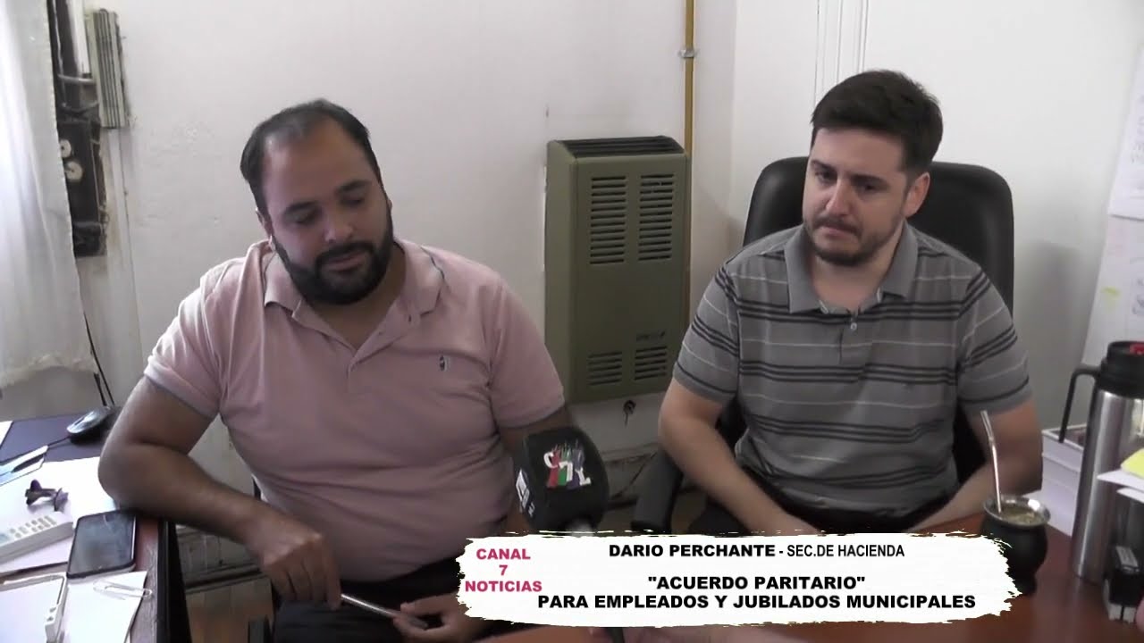 ACUERDO PARITARIO PARA EMPLEADOS Y JUBILADOS MUNICIPALES