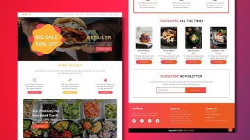 Responsive Restaurant Website Design Using React and Styled Components 🥗